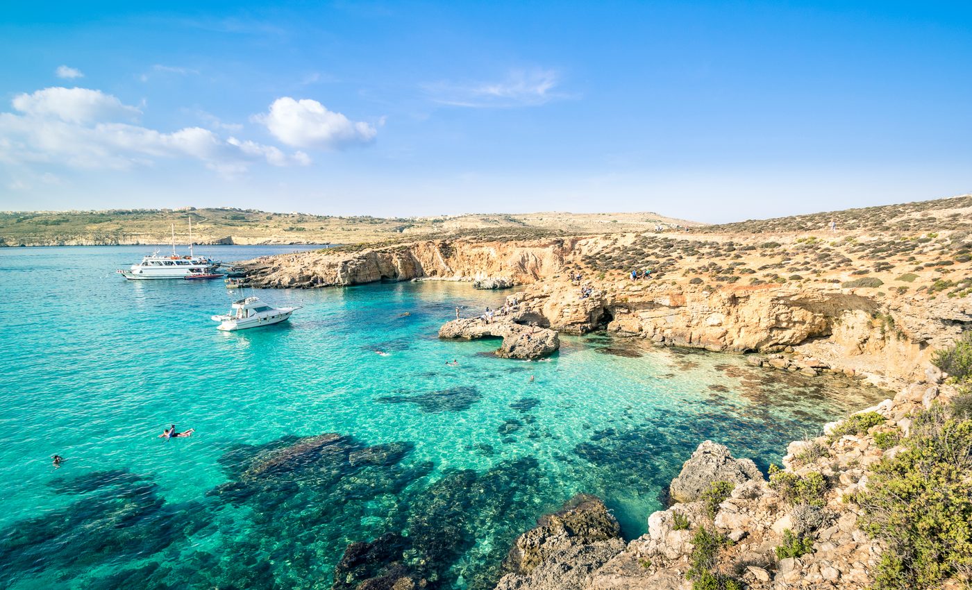 Blue Lagoon auf Comino